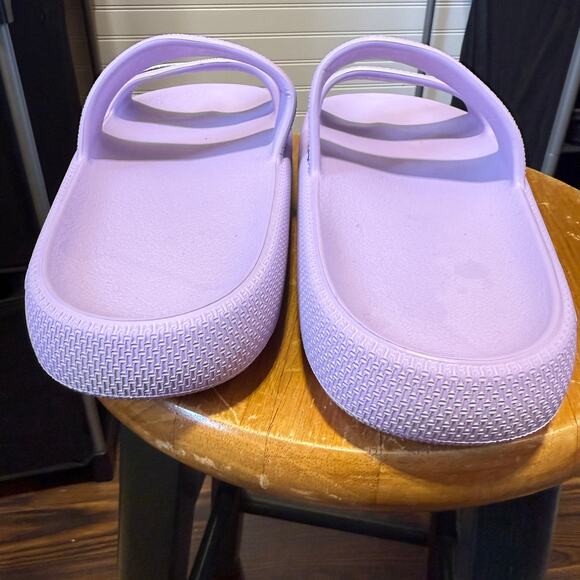 NWOT PINK by Victoria’s Secret Double Strap Pillow Slides Size L - Picture 6 of 9